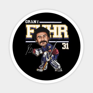 Grant Fuhr St. Louis Cartoon Magnet